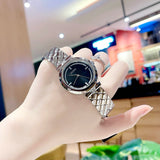 Guess Rumour Quartz Black Dial Silver Steel Strap Watch For Women - GW0613L1 Authentic Buy Shop Now