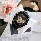 Guess Phoenix Multifunction Black Dial Black Silicone Strap Watch For Men - GW0203G8 Authentic Buy Shop Now