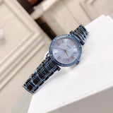 Guess Park Ave Analog Quartz Blue Dial Blue Steel Strap Watch For Women - W0767L4 Authentic Buy Shop Now