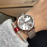 Coach Delancey White Dial Stainless Steel Watch For Women - 14502810 Authentic Buy Shop Now