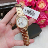 Marc Jacobs Mandy White Dial Gold Steel Strap Watch for Women - MJ3573 Authentic Buy Shop Now