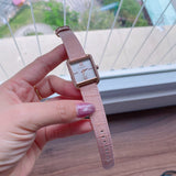 Michael Kors Lake Quartz White Dial Pink Leather Strap Watch For Women - MK2763 Authentic Buy Shop Now