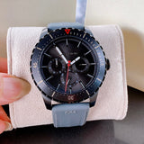 Michael Kors Cunningham Multifunction Grey Dial Grey Rubber Strap Watch For Men - MK7164 Authentic Buy Shop Now