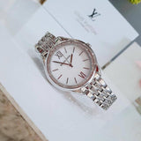 Michael Kors Mindy White Dial Silver Steel Strap Watch For Women - MK7075 Authentic Buy Shop Now