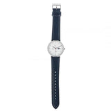 Lacoste Moon Multifunction White Dial Blue Leather Strap Watch for Men - 2010975 Authentic Buy Shop Now
