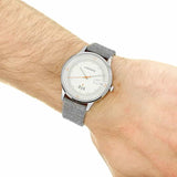 Lacoste Madrid White Dial Gray Leather Strap Watch for Men - 2011031 Authentic Buy Shop Now