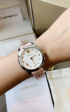 Versace Audrey Quartz White Dial Pink Leather Strap Watch for Women - VELR00119 Authentic Buy Shop Now