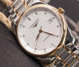 Longines Master Collection Automatic 40mm Silver Dial Two Tone Steel Strap Watch for Men - L2.793.5.77.7 Authentic Buy Shop Now