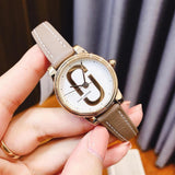 Marc Jacobs Corie White Dial Brown Leather Strap Watch for Women - MJ1581 Authentic Buy Shop Now
