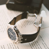 Maurice Lacroix Aikon Date Automatic Black Dial Black Leather Strap Watch For Men - AI6008-SS001-330-1 Authentic Buy Shop Now