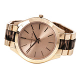Michael Kors Runway Rose Gold Dial Two Tone Steel Strap Watch for Women - MK4301 Authentic Buy Shop Now