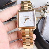 Michael Kors Lake Quartz White Dial Gold Steel Strap Watch For Women - MK3644 Authentic Buy Shop Now