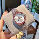 Michael Kors Darci Pave Silver Dial Rose Gold Steel Strap Watch For Women - MK4517 Authentic Buy Shop Now