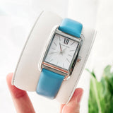 Michael Kors Petite Monroe White Dial Blue Leather Strap Watch for Women - MKO1061 Authentic Buy Shop Now