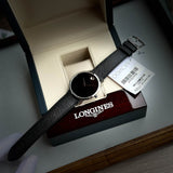Movado Museum Classic Black Dial Black Leather Strap Watch for Men - 0607194 Authentic Buy Shop Now