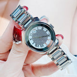 Movado Bold Crystal Pave Silver Dial Silver Steel Strap Watch for Women - 3600254 Authentic Buy Shop Now
