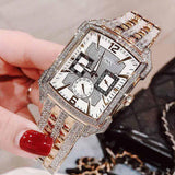 Bulova Crystal Chronograph White Dial Two Tone Steel Strap Watch for Men - 98C109 Authentic Buy Shop Now