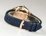 Emporio Armani Classic Quartz Blue Dial Blue Leather Strap Watch For Men - AR2071 Authentic Buy Shop Now
