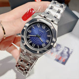 Guess Asset Quartz Blue Dial Silver Steel Strap Watch For Men - GW0575G4 Authentic Buy Shop Now