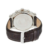 Guess Pinnacle Chronograph Quartz Blue Dial Brown Leather Strap Watch For Men - W0673G1 Authentic Buy Shop Now