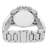 Michael Kors Brecken Chronograph Silver Dial Silver Steel Strap Watch For Women - MK8562 Authentic Buy Shop Now