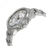 Michael Kors Brecken Chronograph Silver Dial Silver Steel Strap Watch For Women - MK8562 Authentic Buy Shop Now