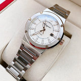 Salvatore Ferragamo F-80 Classic Silver Dial Silver Steel Strap Watch for Men - SFHY02922 Authentic Buy Shop Now