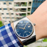 Tissot PRX Powermatic 80 Blue Dial Blue Leather Strap Watch for Men - T137.407.16.041.00 Authentic Buy Shop Now