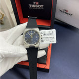 Tissot PRX Blue Dial Black Rubber Strap Watch For Men - T137.410.17.041.00 Authentic Buy Shop Now