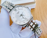 Tissot Chemin Des Tourelles Powermatic 80 Diamonds Silver Dial Silver Steel Strap Watch for Men - T099.407.11.033.00 Authentic Buy Shop Now