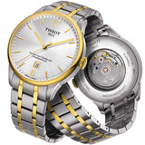 Tissot Chemin Des Tourelles Powermatic 80 Cosc Silver Dial Two Tone Steel Strap Watch For Men - T099.408.22.038.00 Authentic Buy Shop Now