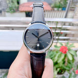 Tissot Chemin Des Tourelles Powermatic 80 Black Dial Black Leather Strap Watch For Men - T099.407.16.447.00 Authentic Buy Shop Now