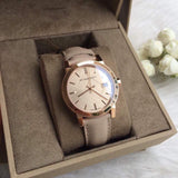 Burberry The City Beige Dial Beige Leather Strap Watch for Women - BU9109 Authentic Buy Shop Now