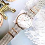 Calvin Klein Minimal Silver Dial Silver Mesh Strap Watch For Men - K3M521Y6 Authentic Buy Shop Now
