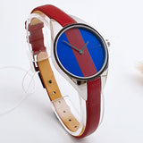 Calvin Klein Rebel Blue Maroon Dial Maroon Leather Strap Watch for Women - K8P231UN Authentic Buy Shop Now