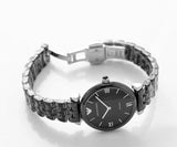 Emporio Armani Ceramica Black Dial Black Ceramic Strap Watch For Women - AR1487 Authentic Buy Shop Now