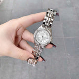 Guess Water Pro Diamonds Silver Dial Silver Steel Strap Watch For Women - G75511M Authentic Buy Shop Now