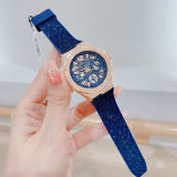Guess Asteria Multifunction Blue Dial Blue Rubber Strap Watch For Women - GW0620L3 Authentic Buy Shop Now