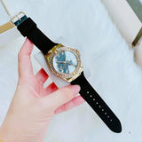 Guess Venus Diamonds Black Dial Black Rubber Strap Watch for Women - GW0118L1 Authentic Buy Shop Now