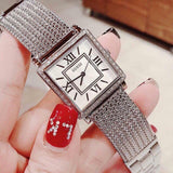 Guess Highline White Dial Silver Mesh Bracelet Watch For Women - W0826L1 Authentic Buy Shop Now
