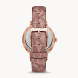 Michael Kors Addyson Quartz Rose Gold Dial Pink Leather Strap Watch for Women - MK2953 Authentic Buy Shop Now