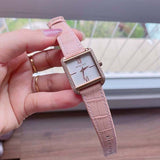 Michael Kors Lake Quartz White Dial Pink Leather Strap Watch For Women - MK2763 Authentic Buy Shop Now