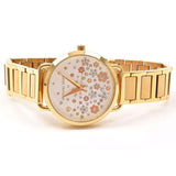 Michael Kors Portia Quartz White Dial Gold Steel Strap Watch for Women - MK3840 Authentic Buy Shop Now