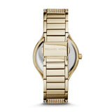 Michael Kors Kerry Crystals Gold Dial Gold Steel Strap Watch For Women - MK3360 Authentic Buy Shop Now