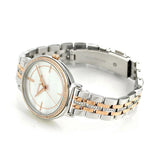 Michael Kors Cinthia Mother of Pearl Dial Two Tone Steel Strap Watch For Women - MK3831 Authentic Buy Shop Now