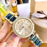 Michael Kors Parker Gold Dial Two Tone Steel Strap Watch for Women - MK6238 Authentic Buy Shop Now