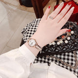 Michael Kors Runway Mercer Mother of Pearl White Dial Two Tone Steel Strap Watch For Women - MK6674 Authentic Buy Shop Now