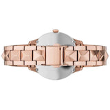 Michael Kors Runway Mercer Mother of Pearl White Dial Two Tone Steel Strap Watch For Women - MK6674 Authentic Buy Shop Now