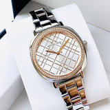 Michael Kors Nia Quartz Silver Dial Silver Steel Strap Watch For Women - MK3988 Authentic Buy Shop Now