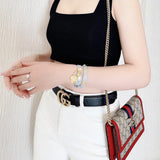 Versace Medusa Lock Icon Quartz White Dial Blue Leather Strap Watch for Women - VEDW00419 Authentic Buy Shop Now
